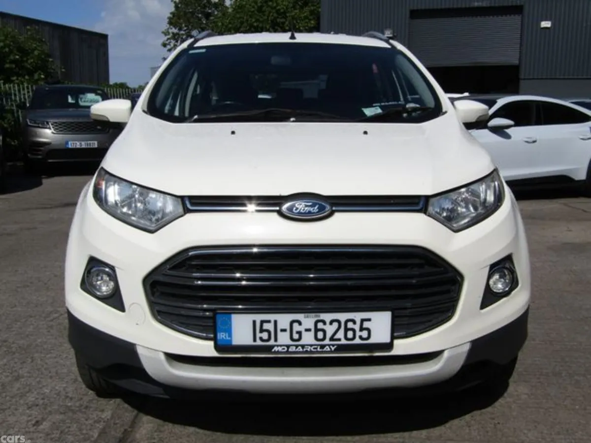 Ford EcoSport Hatchback, Diesel, 2015, White