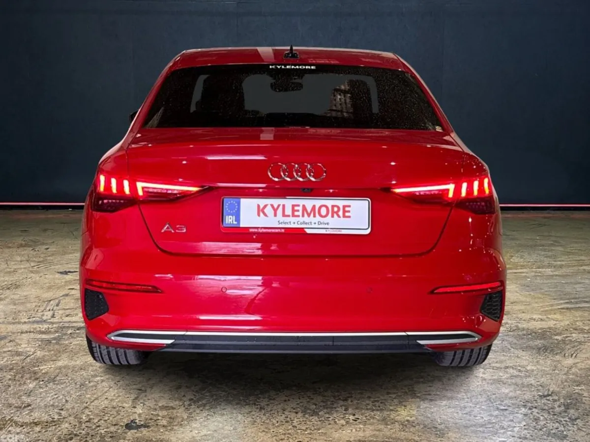 Audi A3 Saloon, Petrol, 2021, Red