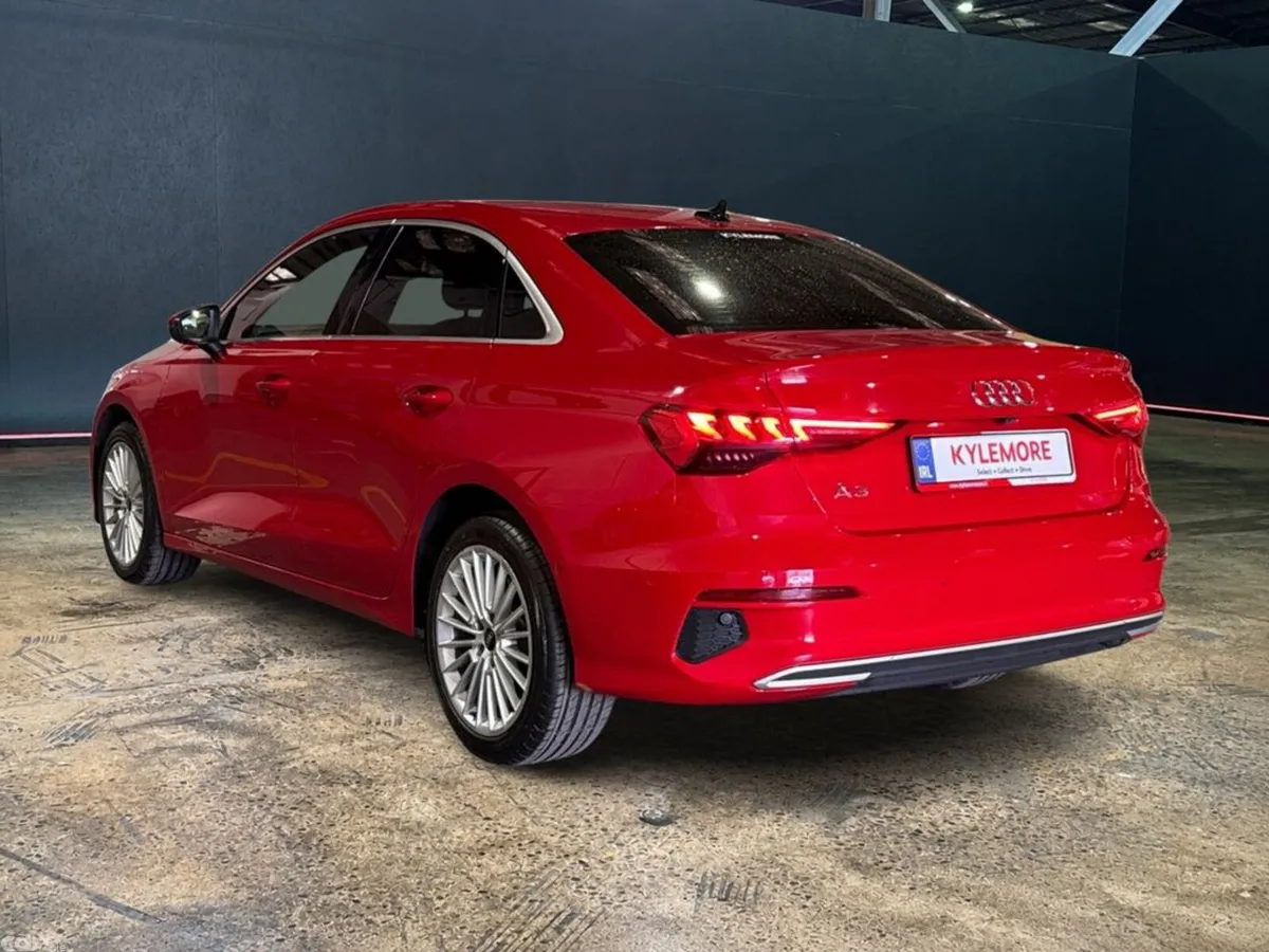 Audi A3 Saloon, Petrol, 2021, Red