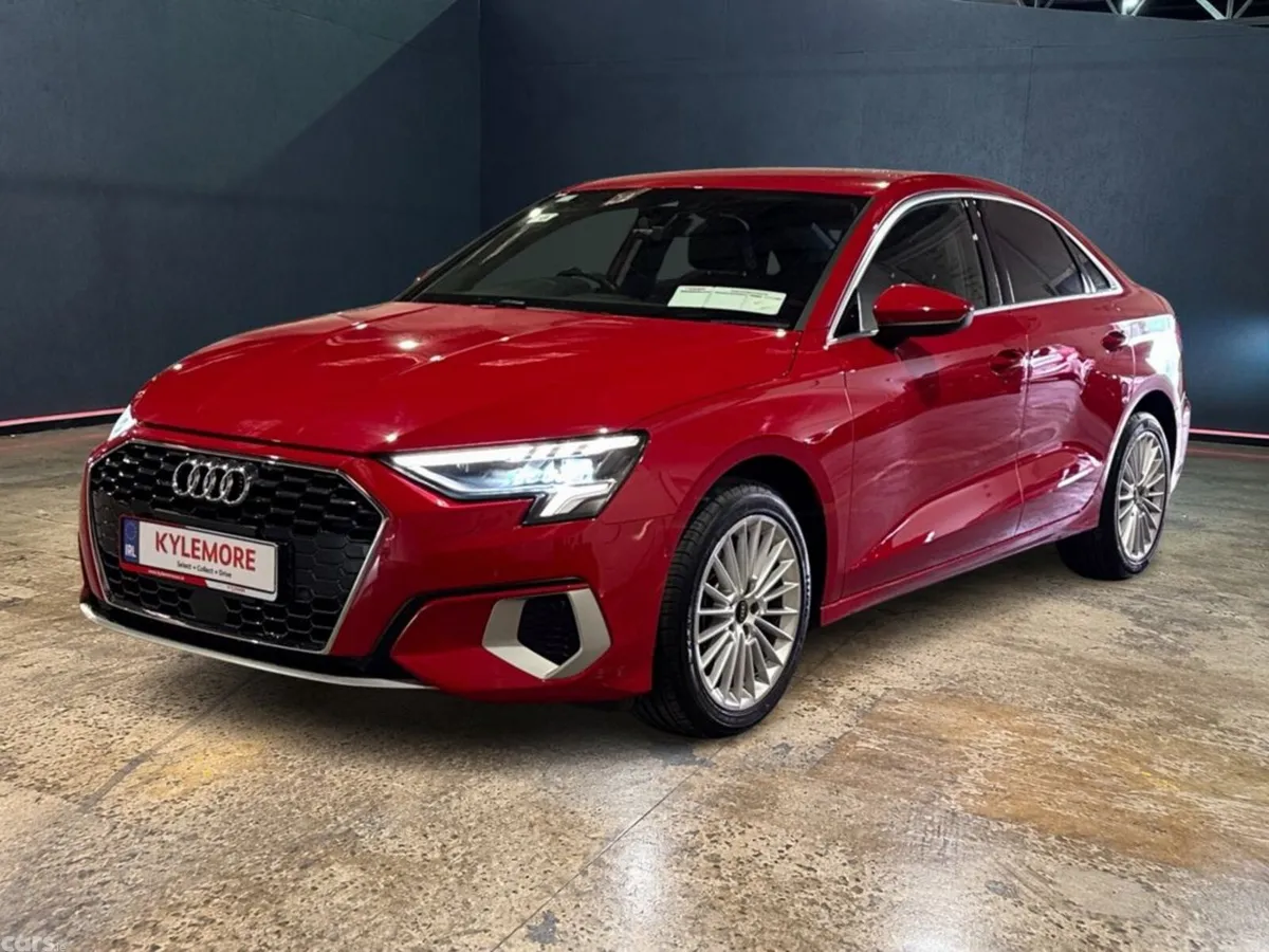Audi A3 Saloon, Petrol, 2021, Red