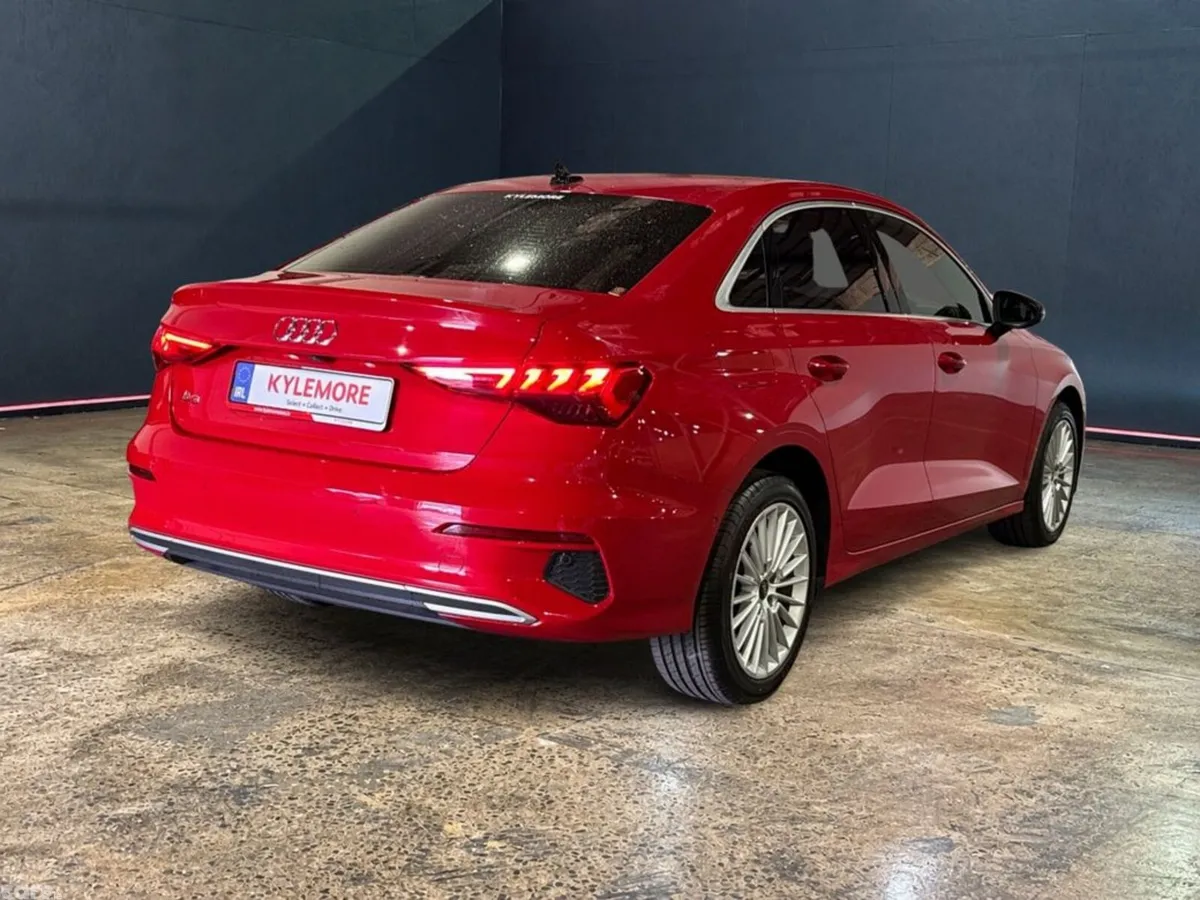 Audi A3 Saloon, Petrol, 2021, Red