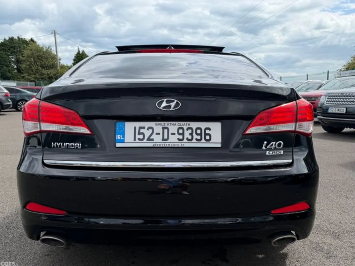 Hyundai i40 Saloon, Diesel, 2015, Black