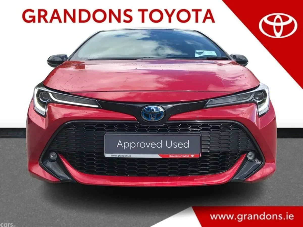 Toyota Corolla Hatchback, Petrol Hybrid, 2023, Red