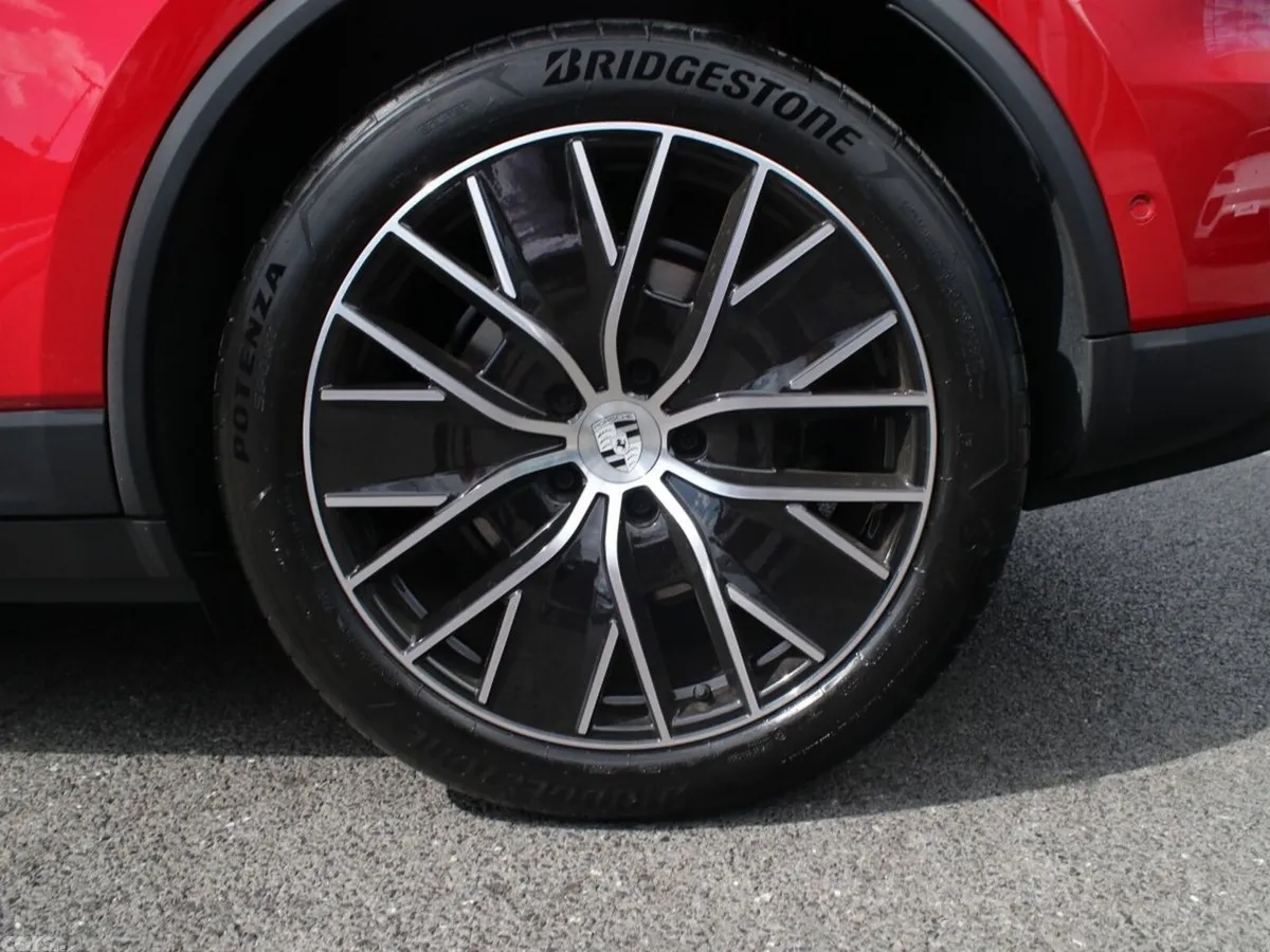 Porsche Macan SUV, Electric, 2026, Red