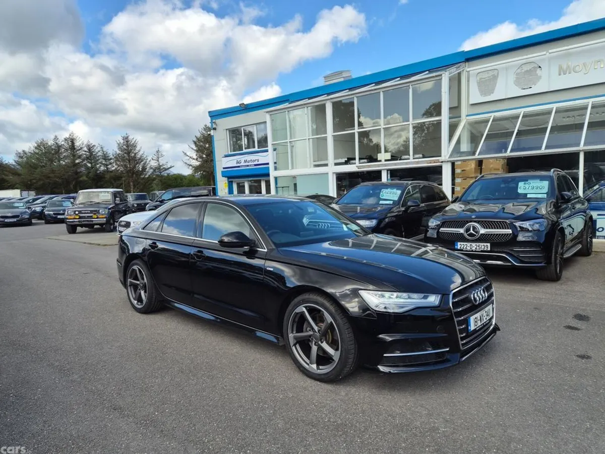 Audi A6 Saloon, Diesel, 2018, Black