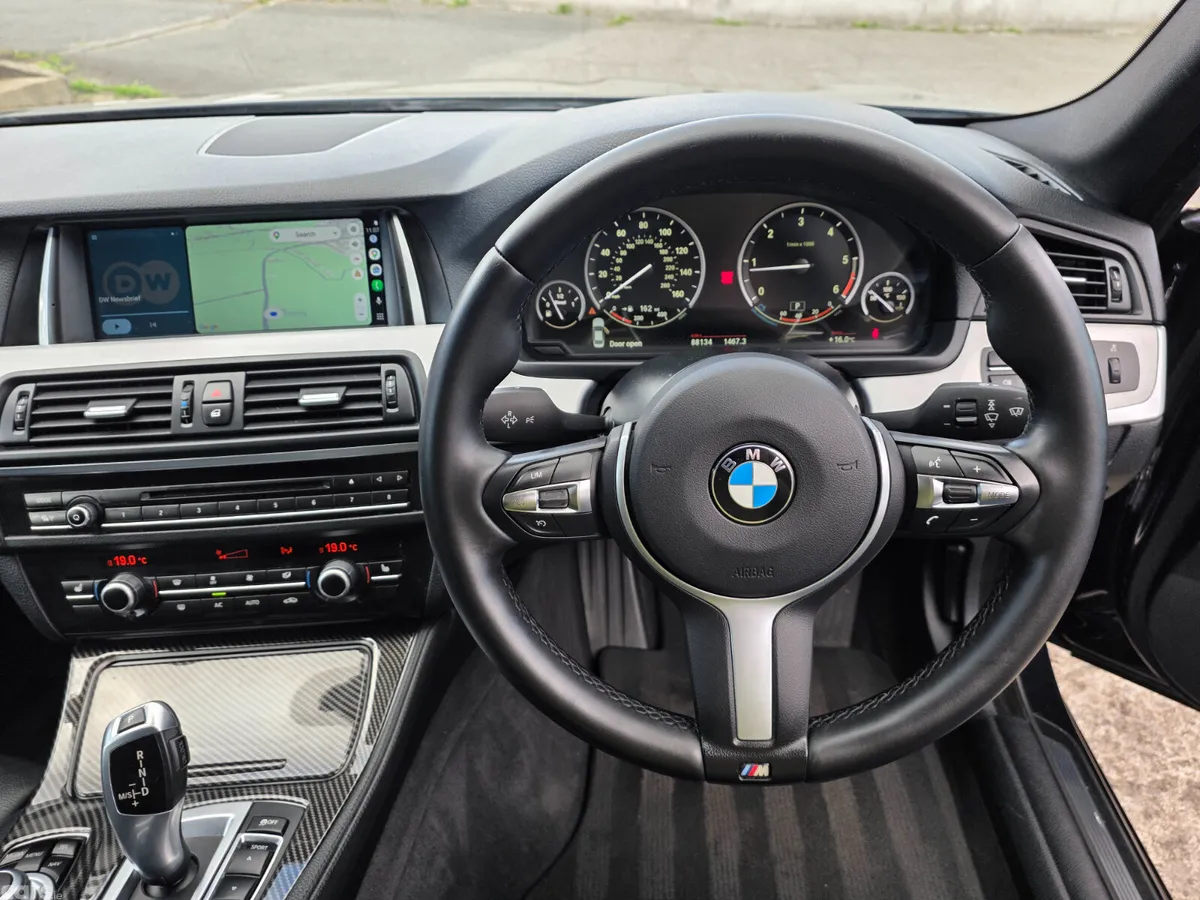 BMW 5-Series Saloon, Diesel, 2016, Blue
