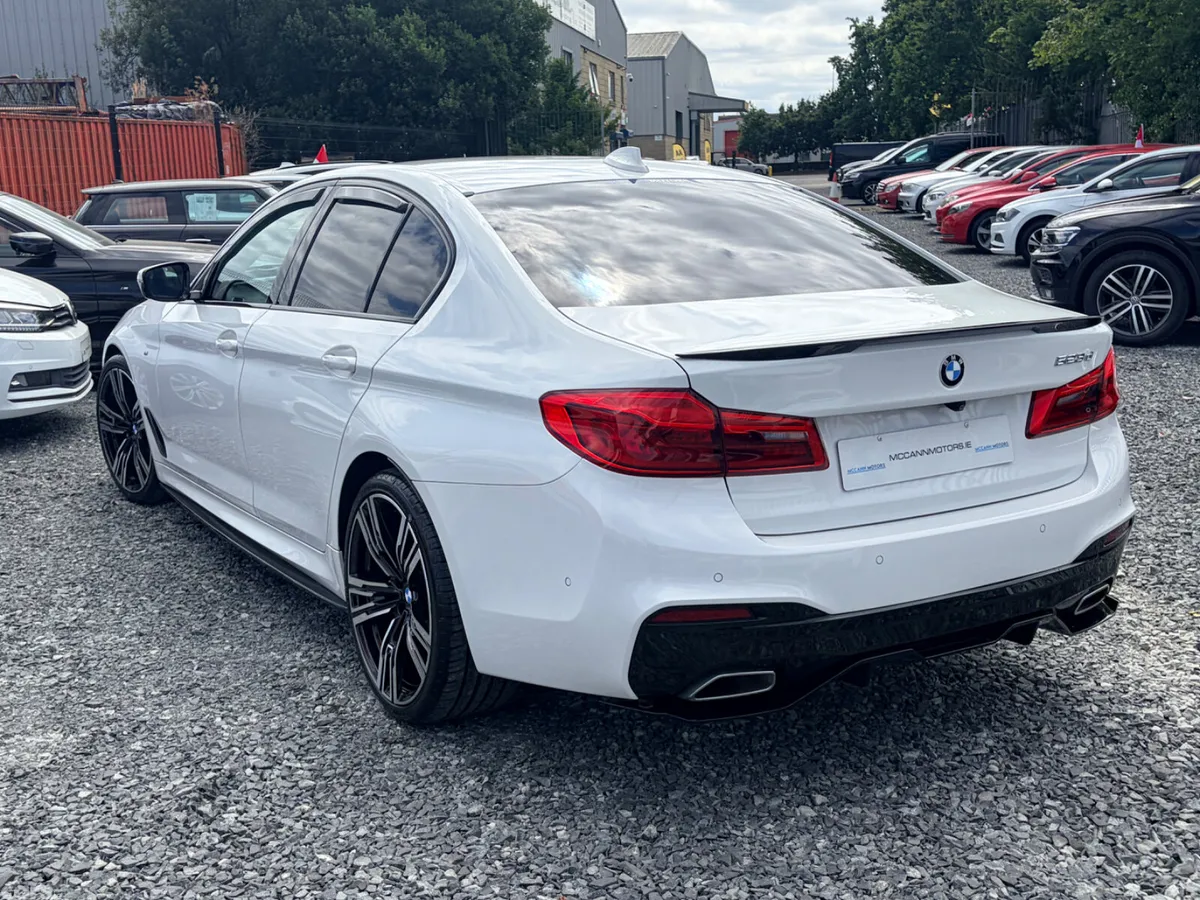 BMW 5-Series Saloon, Diesel, 2019, White