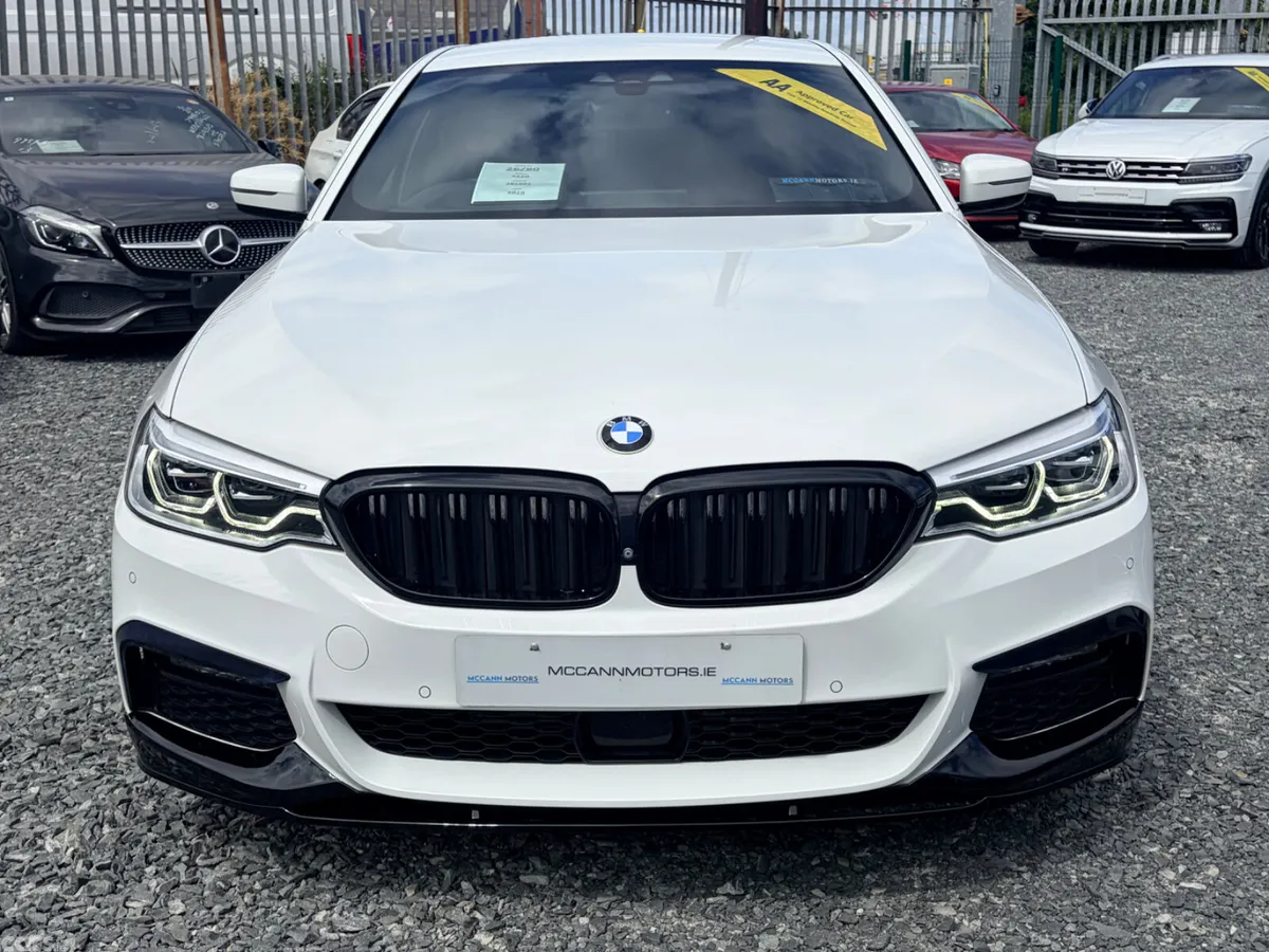 BMW 5-Series Saloon, Diesel, 2019, White