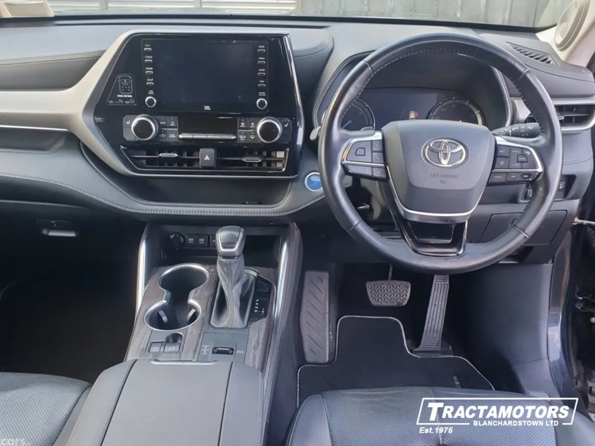 Toyota Highlander Estate, Petrol Hybrid, 2022, Black