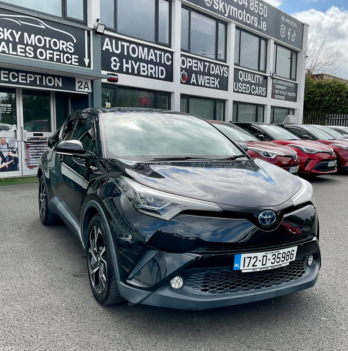 Toyota C-HR Hatchback, Petrol Hybrid, 2017, Black
