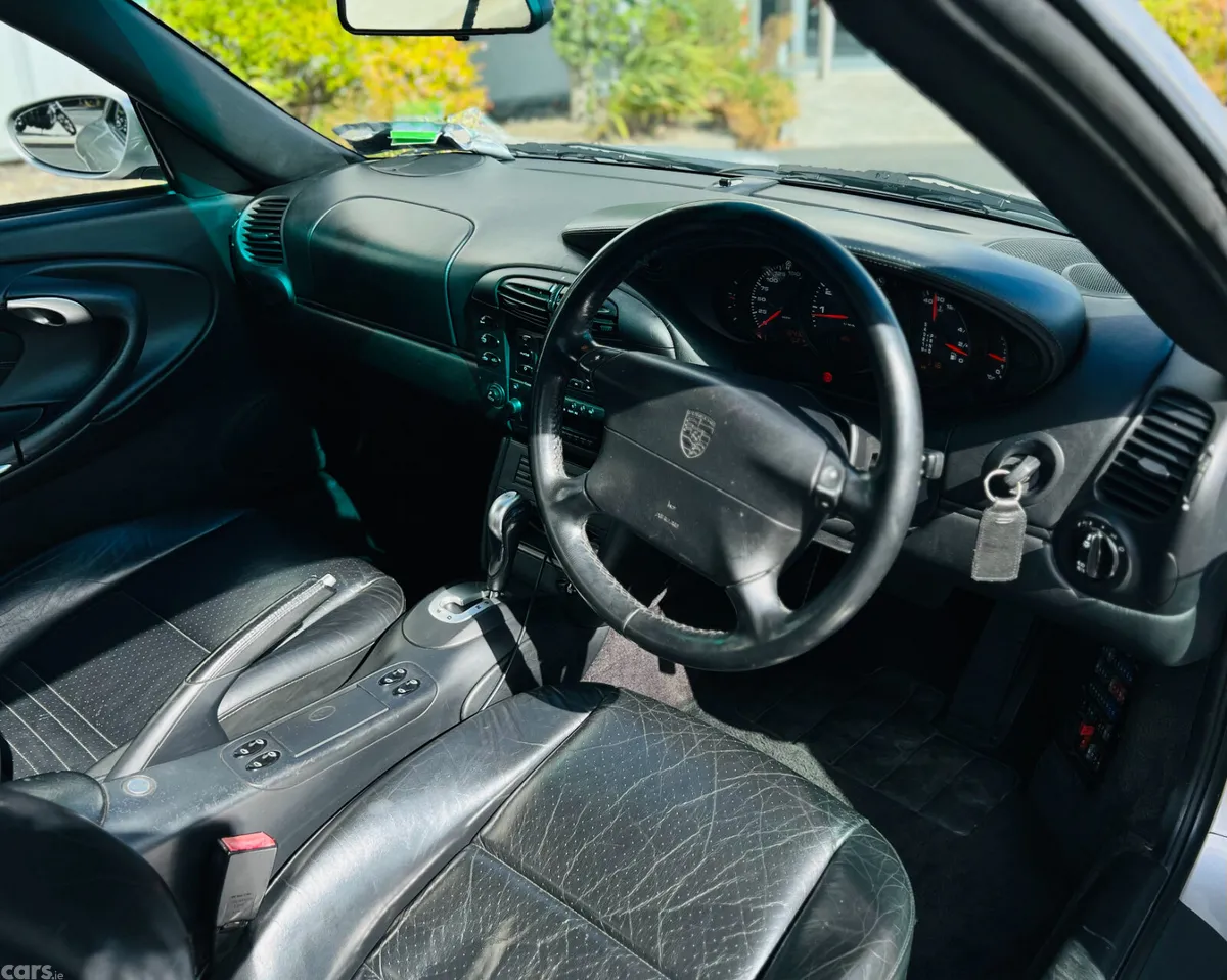 Porsche 911 Coupe, Petrol, 2001, Silver