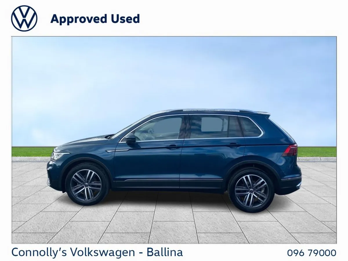 Volkswagen Tiguan SUV, Diesel, 2023, Blue