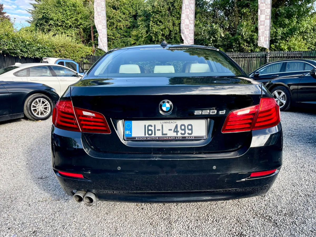 BMW 5-Series Saloon, Diesel, 2016, Black