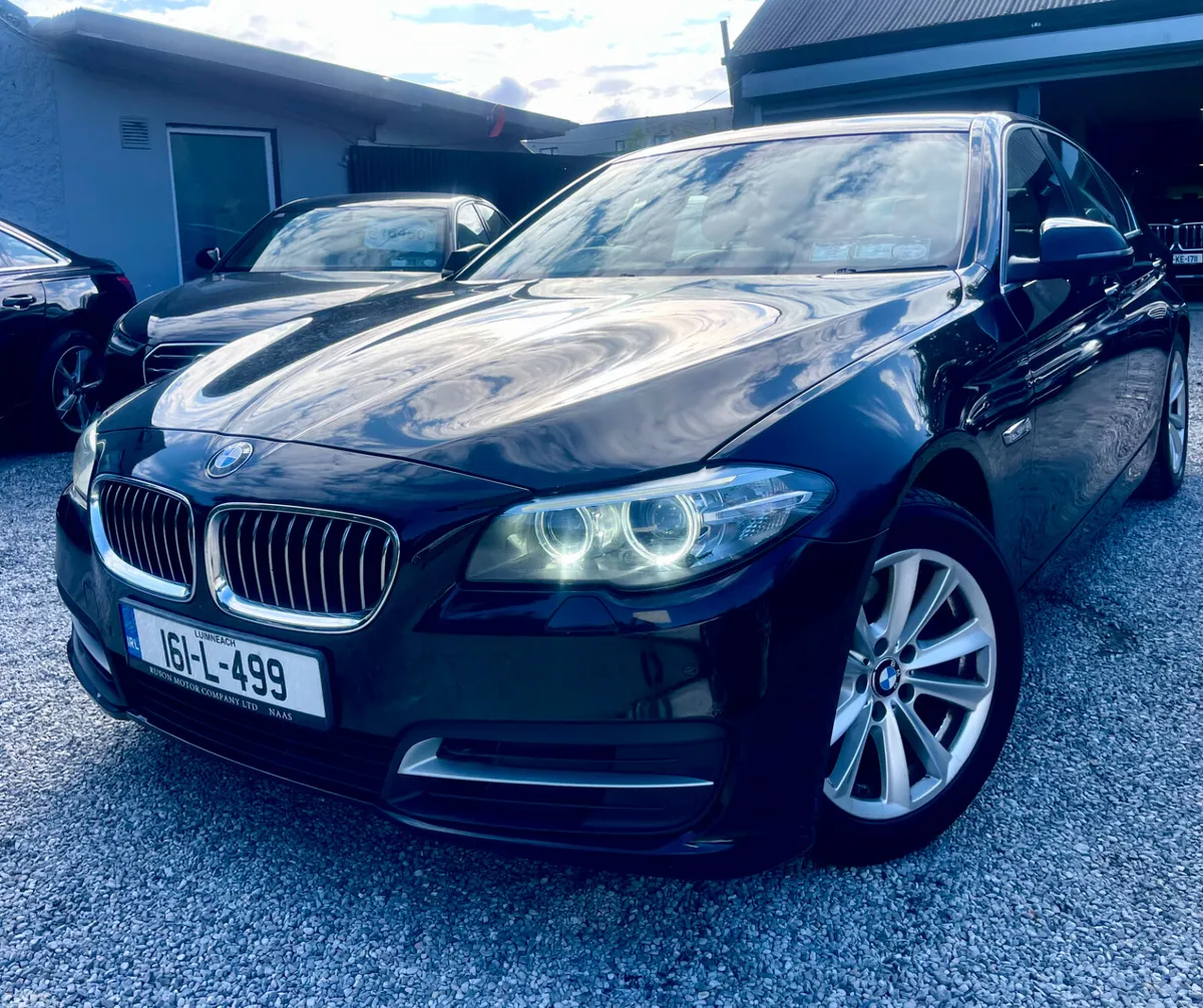 BMW 5-Series Saloon, Diesel, 2016, Black
