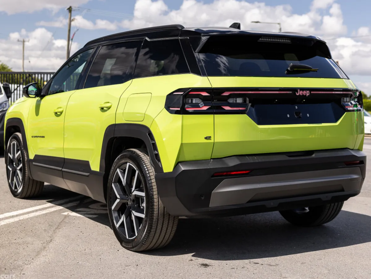 Jeep Compass SUV, Electric, 2026, Green