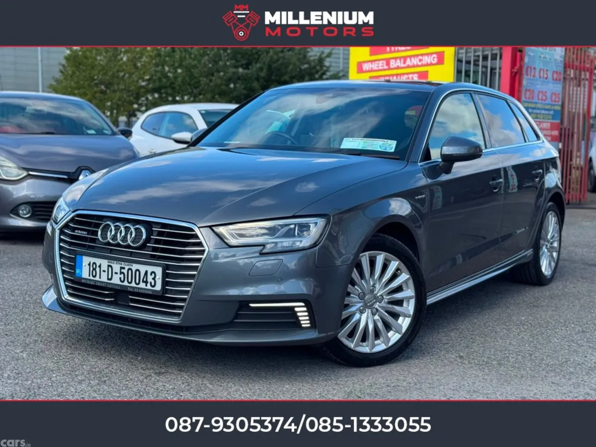 Audi A3 Hatchback, Petrol Plug-in Hybrid, 2018, Grey