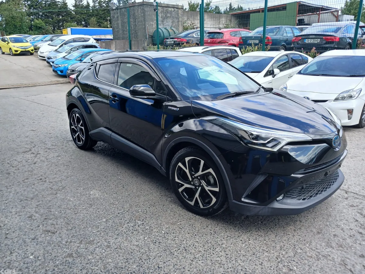 Toyota C-HR SUV, Petrol Hybrid, 2019, Black