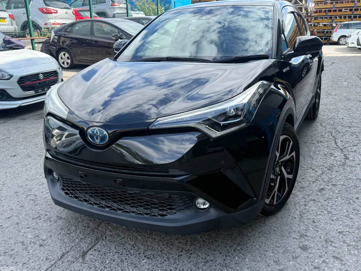 Toyota C-HR SUV, Petrol Hybrid, 2019, Black