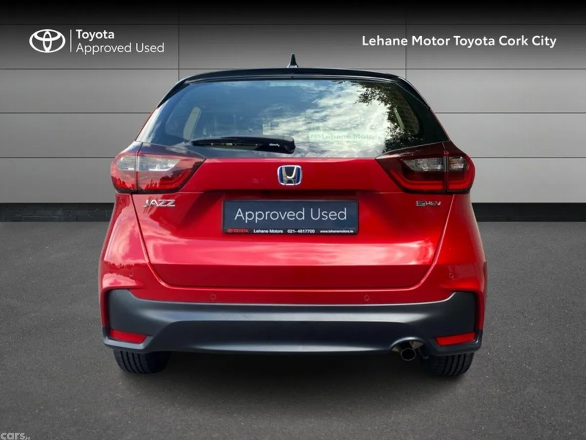 Honda Jazz Hatchback, Petrol Hybrid, 2023, Red