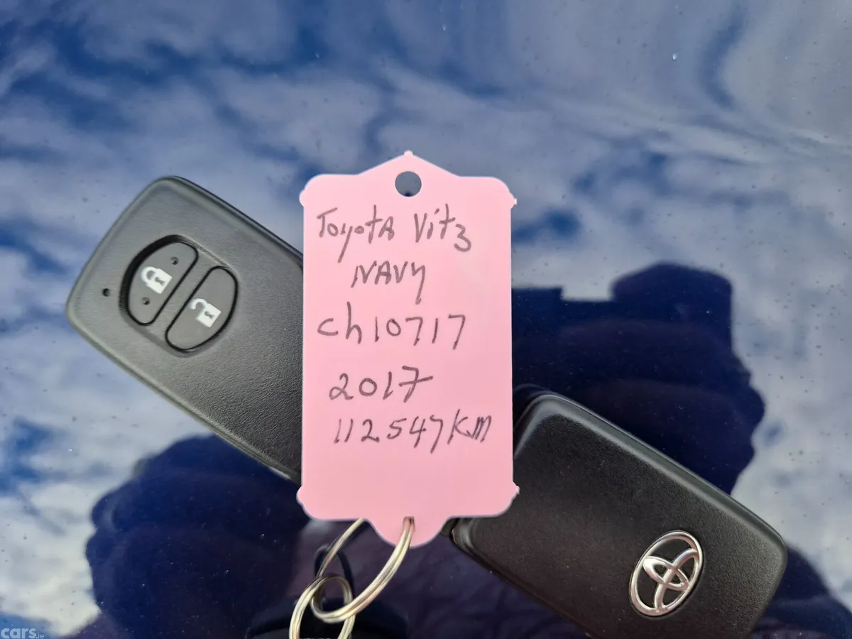 Toyota Vitz Hatchback, Petrol Hybrid, 2017, Blue