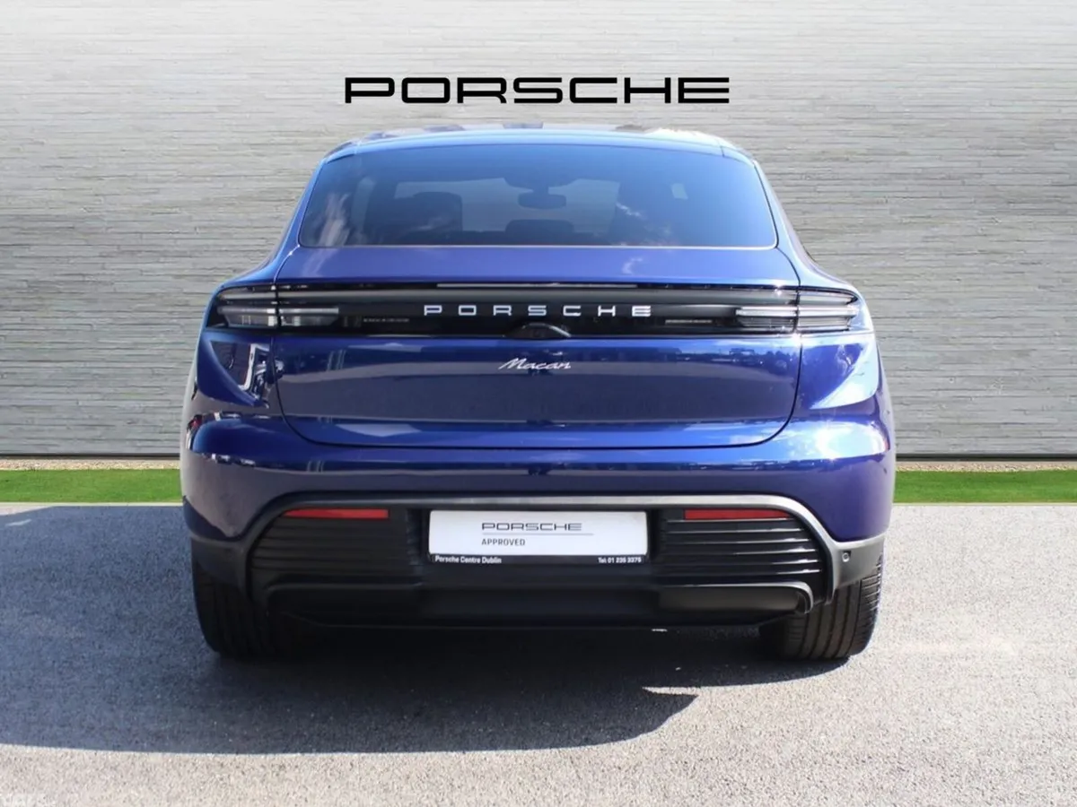 Porsche Macan SUV, Electric, 2026, Blue