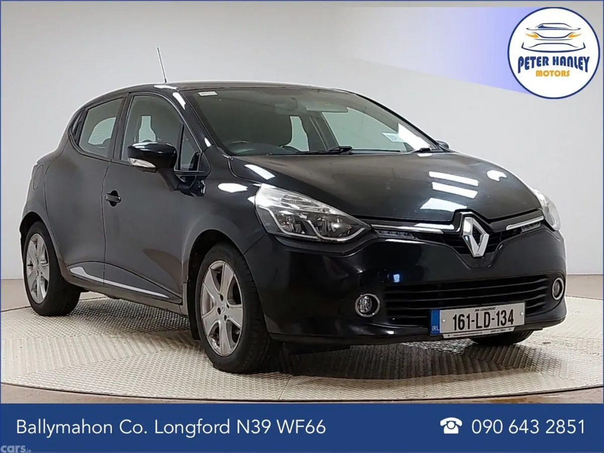 Renault Clio Hatchback, Petrol, 2016, Black