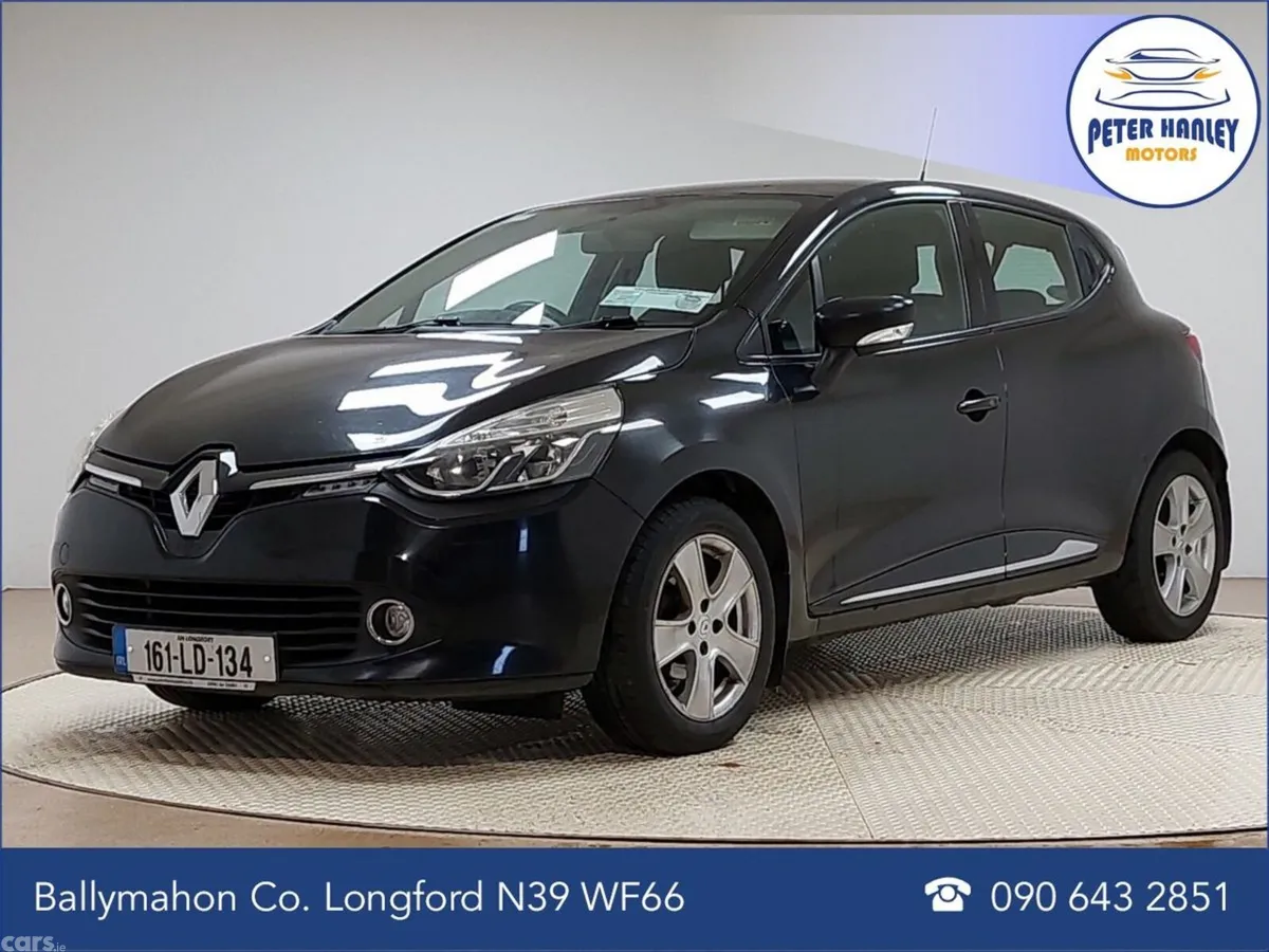 Renault Clio Hatchback, Petrol, 2016, Black