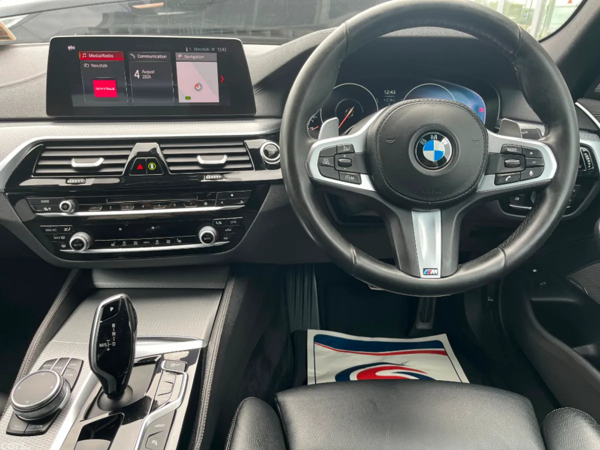 BMW 5-Series Saloon, Petrol Plug-in Hybrid, 2019, Grey