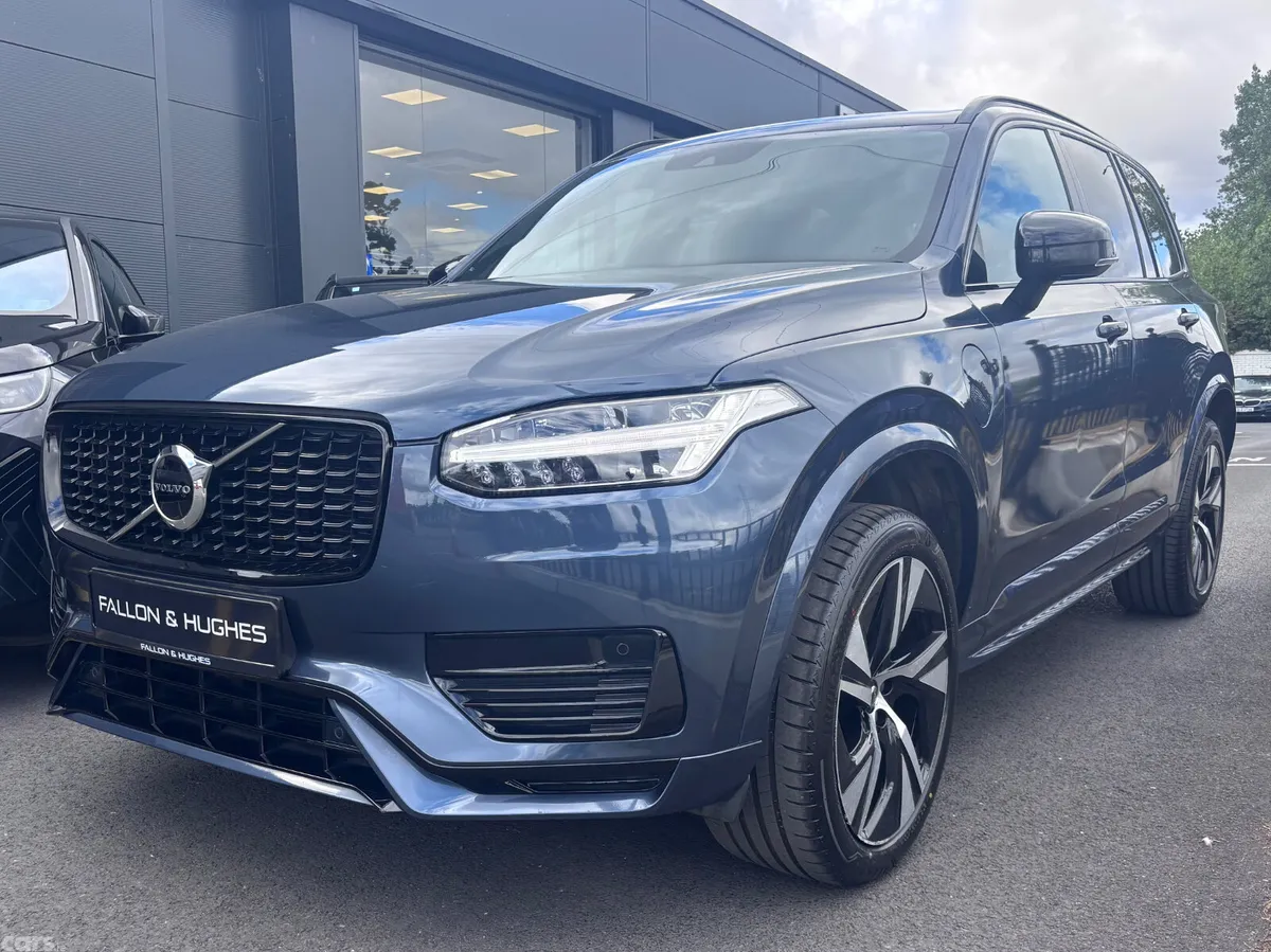 Volvo XC90 SUV, Petrol Plug-in Hybrid, 2021, Blue