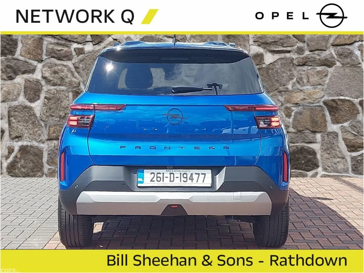Opel Frontera SUV, Petrol Hybrid, 2026, Blue