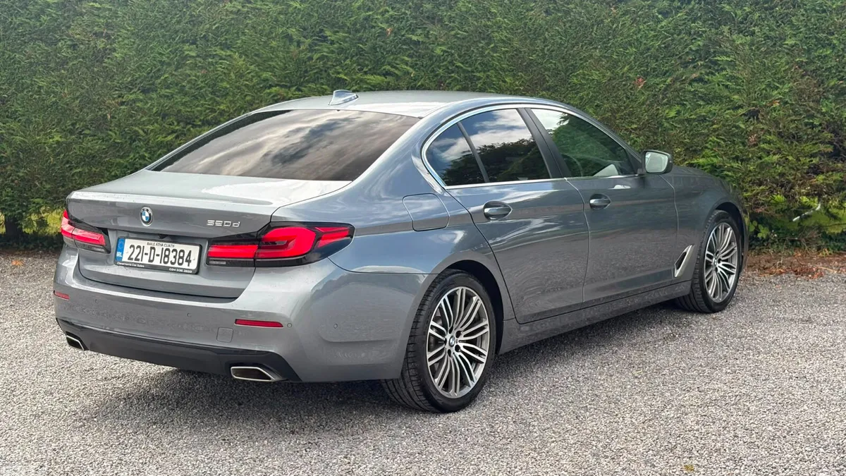 BMW 5-Series Saloon, Diesel, 2022, Blue