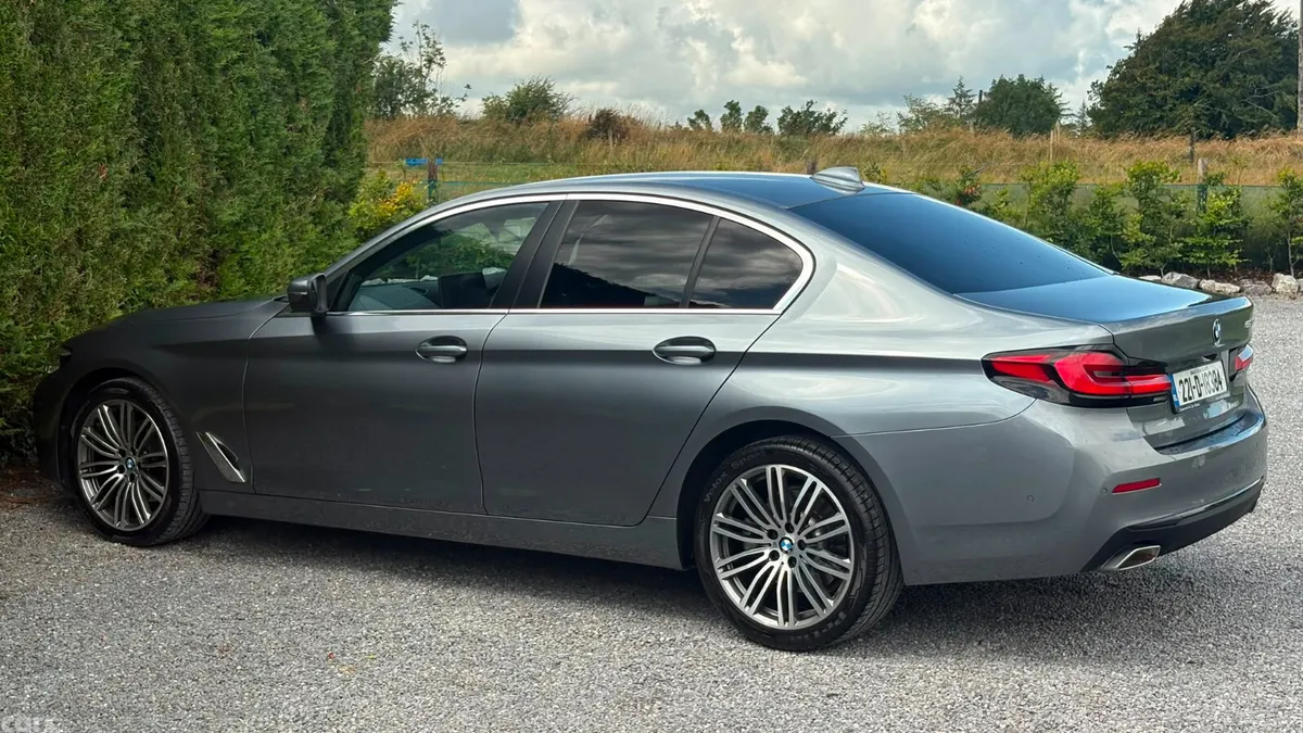 BMW 5-Series Saloon, Diesel, 2022, Blue