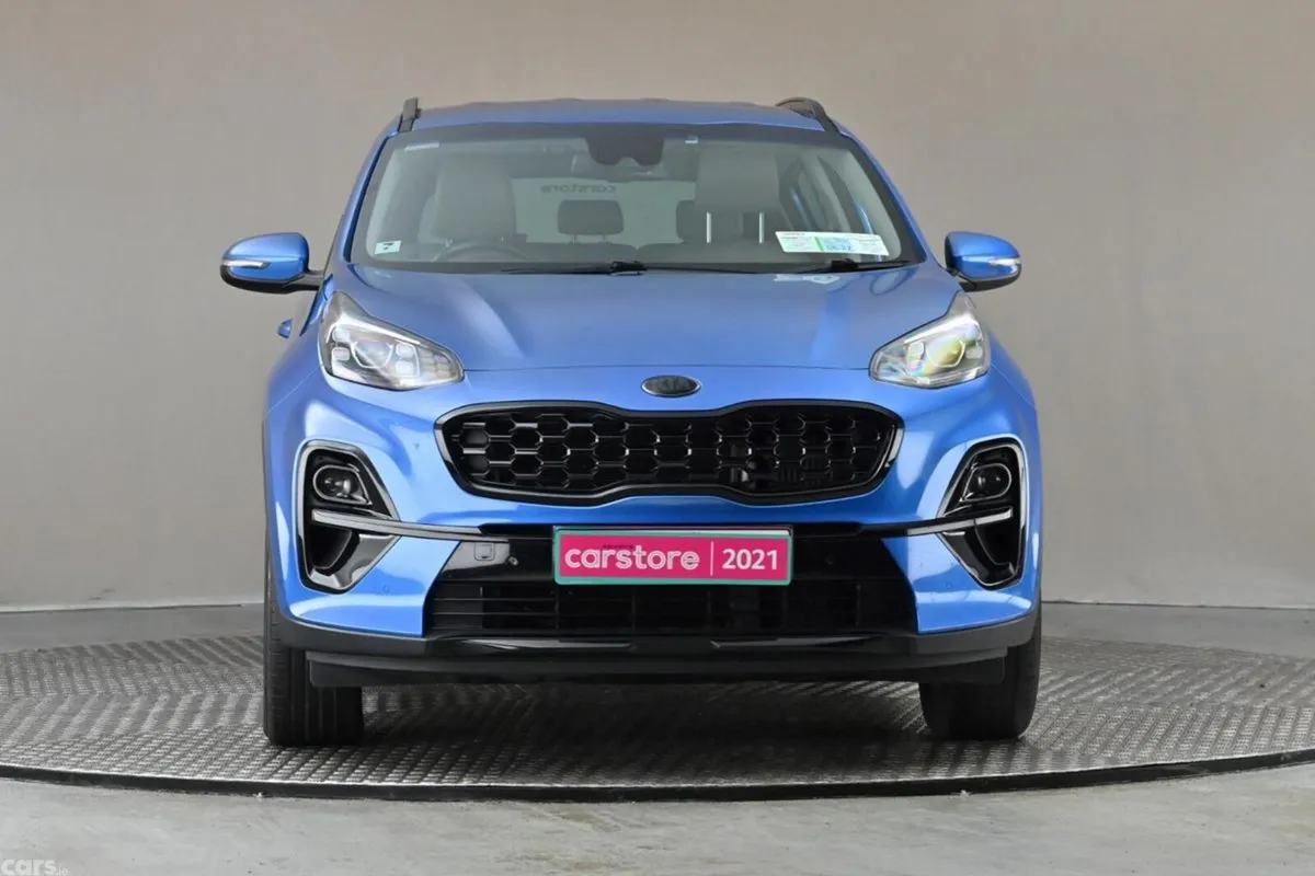 Kia Sportage SUV, Diesel Hybrid, 2021, Blue