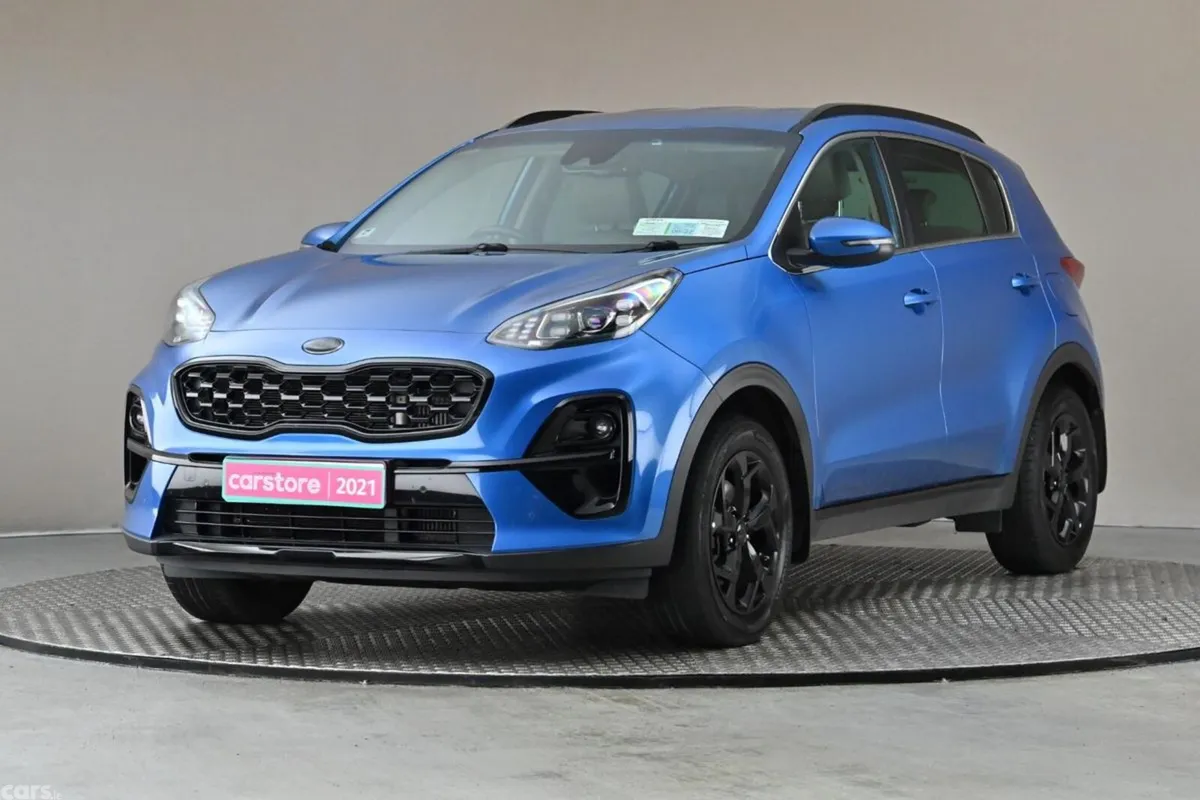 Kia Sportage SUV, Diesel Hybrid, 2021, Blue