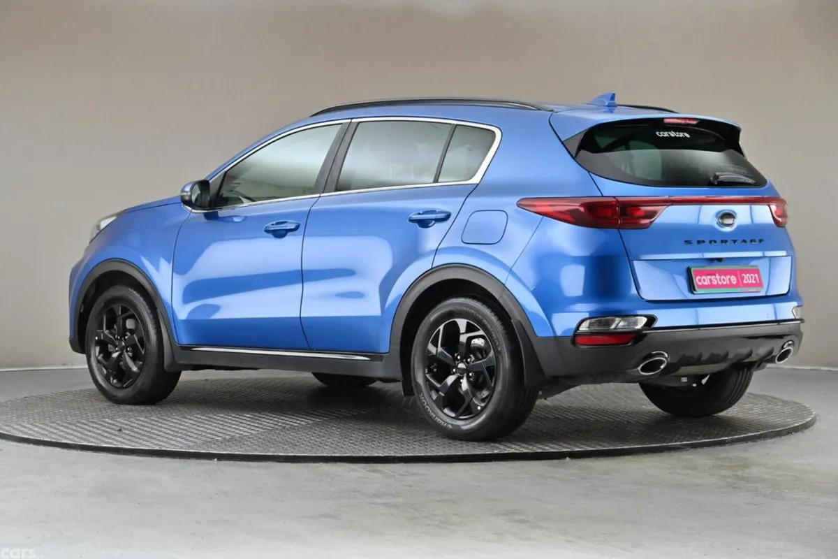 Kia Sportage SUV, Diesel Hybrid, 2021, Blue