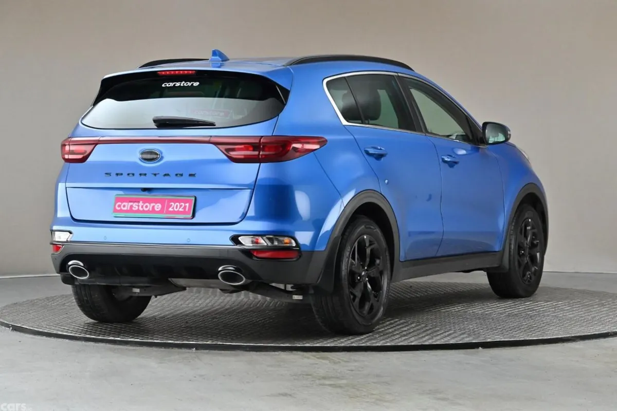 Kia Sportage SUV, Diesel Hybrid, 2021, Blue