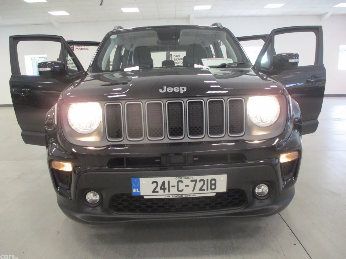 Jeep Renegade SUV, Petrol Hybrid, 2024, Black
