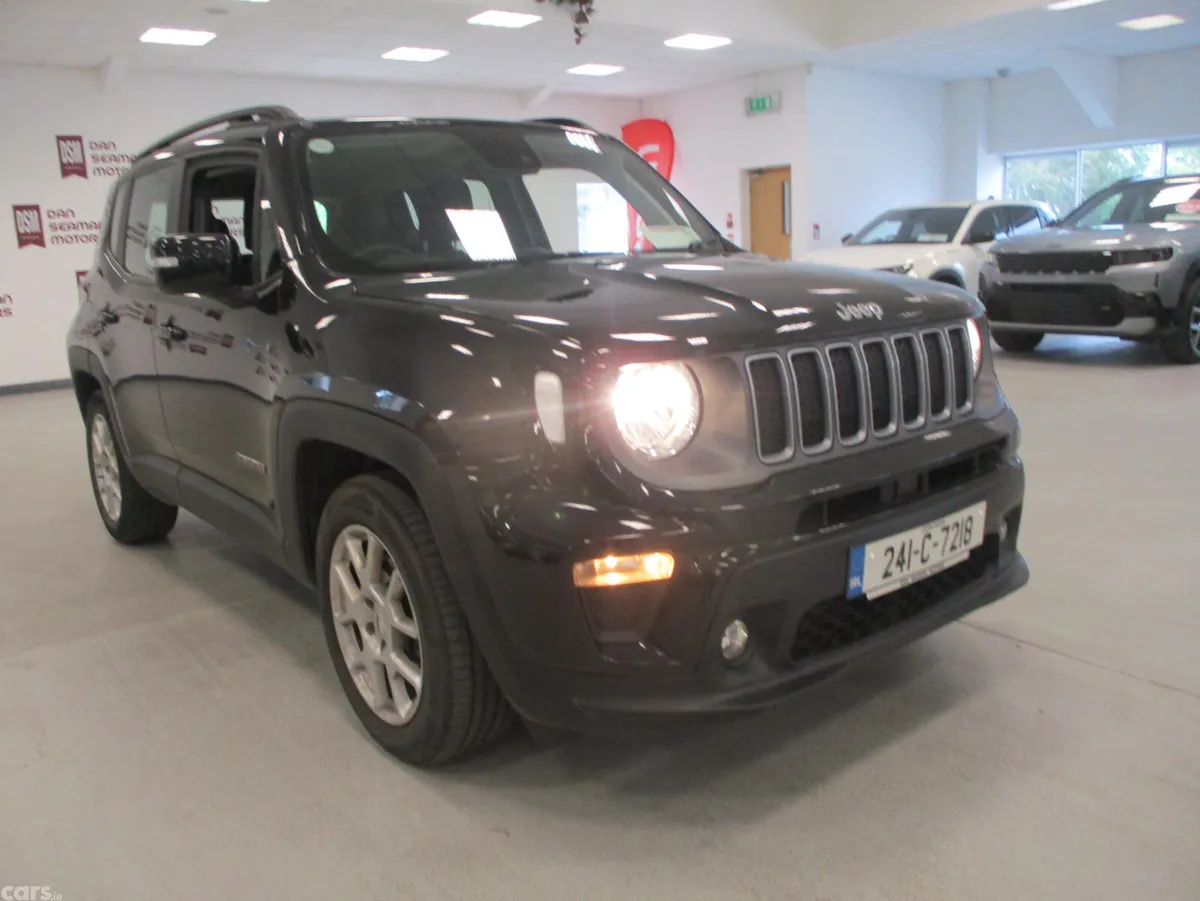 Jeep Renegade SUV, Petrol Hybrid, 2024, Black