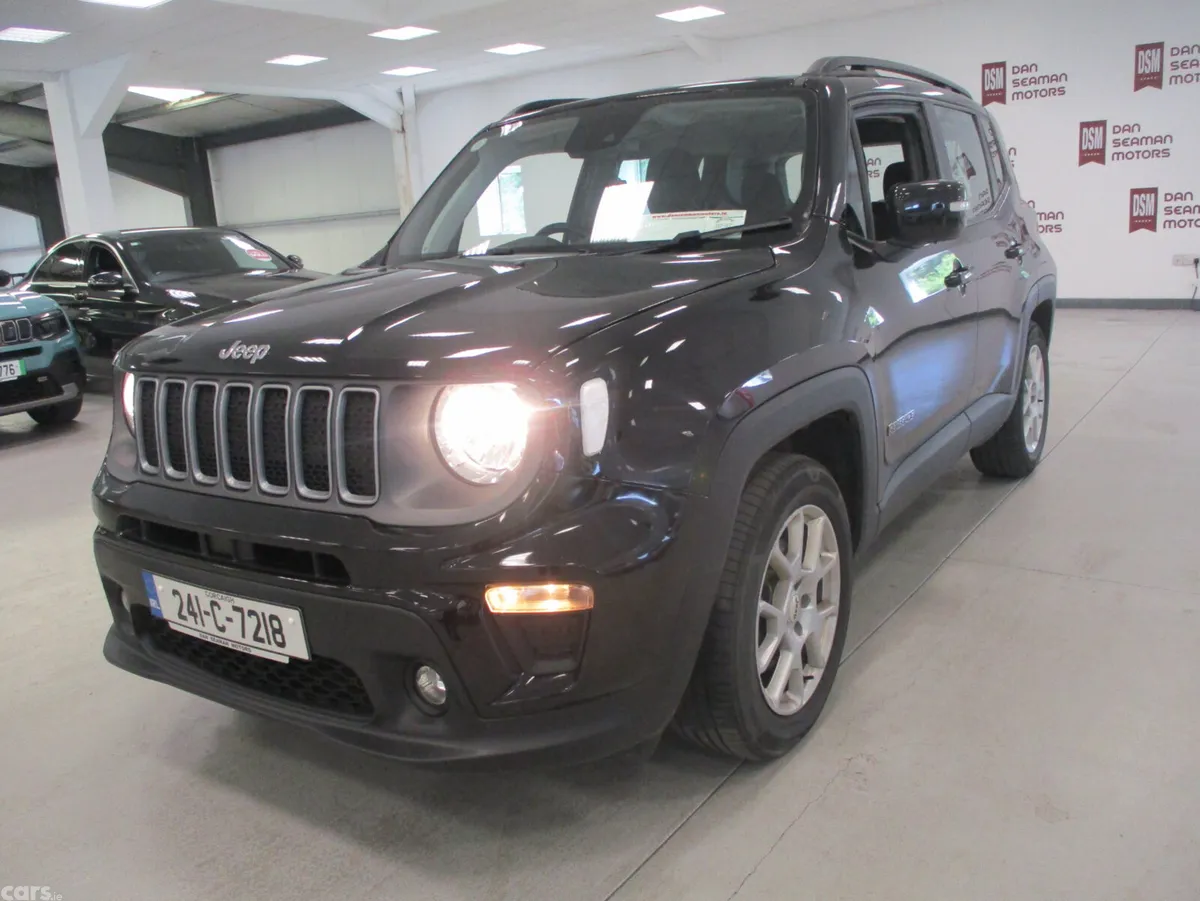 Jeep Renegade SUV, Petrol Hybrid, 2024, Black
