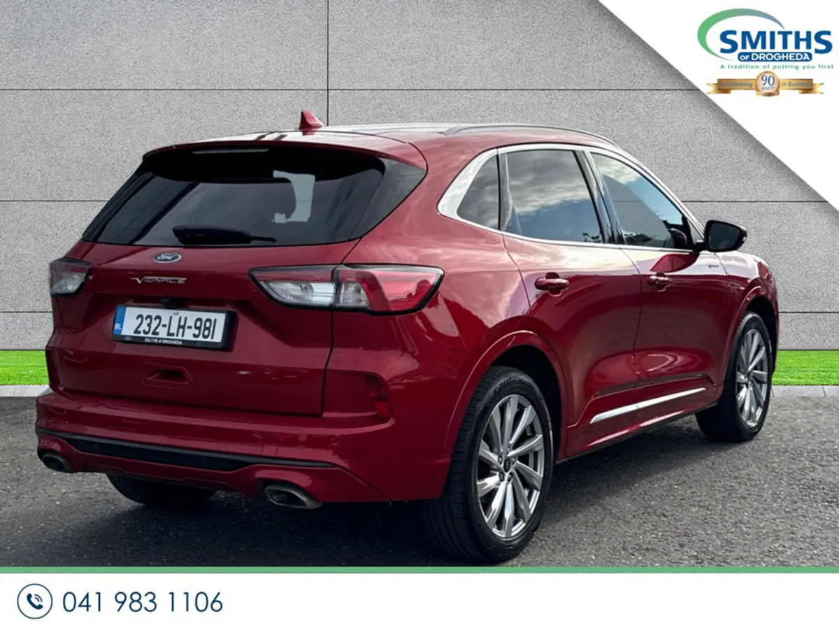 Ford Kuga MPV, Petrol Plug-in Hybrid, 2023, Red