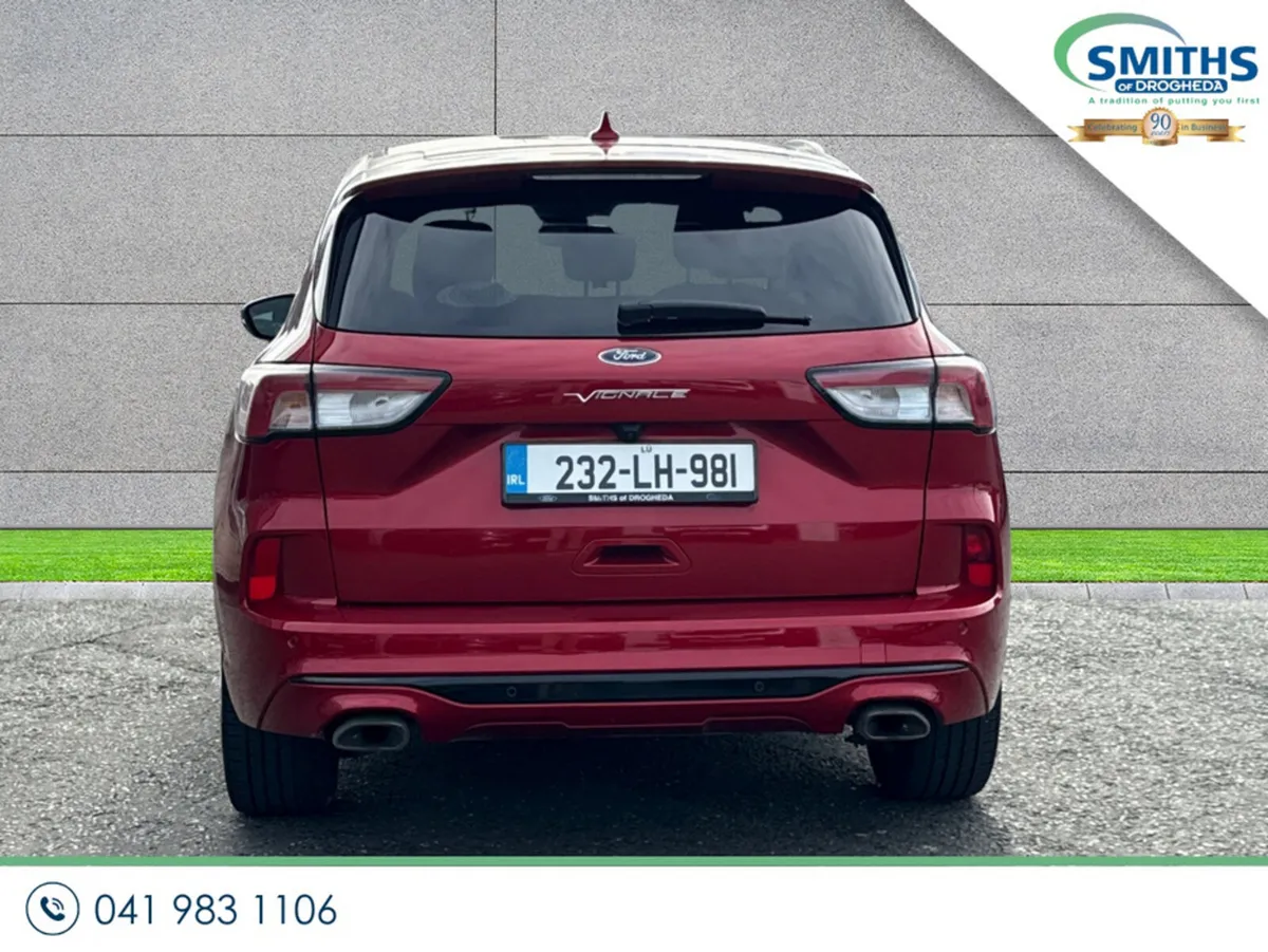 Ford Kuga MPV, Petrol Plug-in Hybrid, 2023, Red