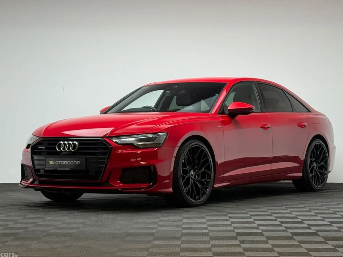 Audi A6 Saloon, Petrol Plug-in Hybrid, 2023, Red