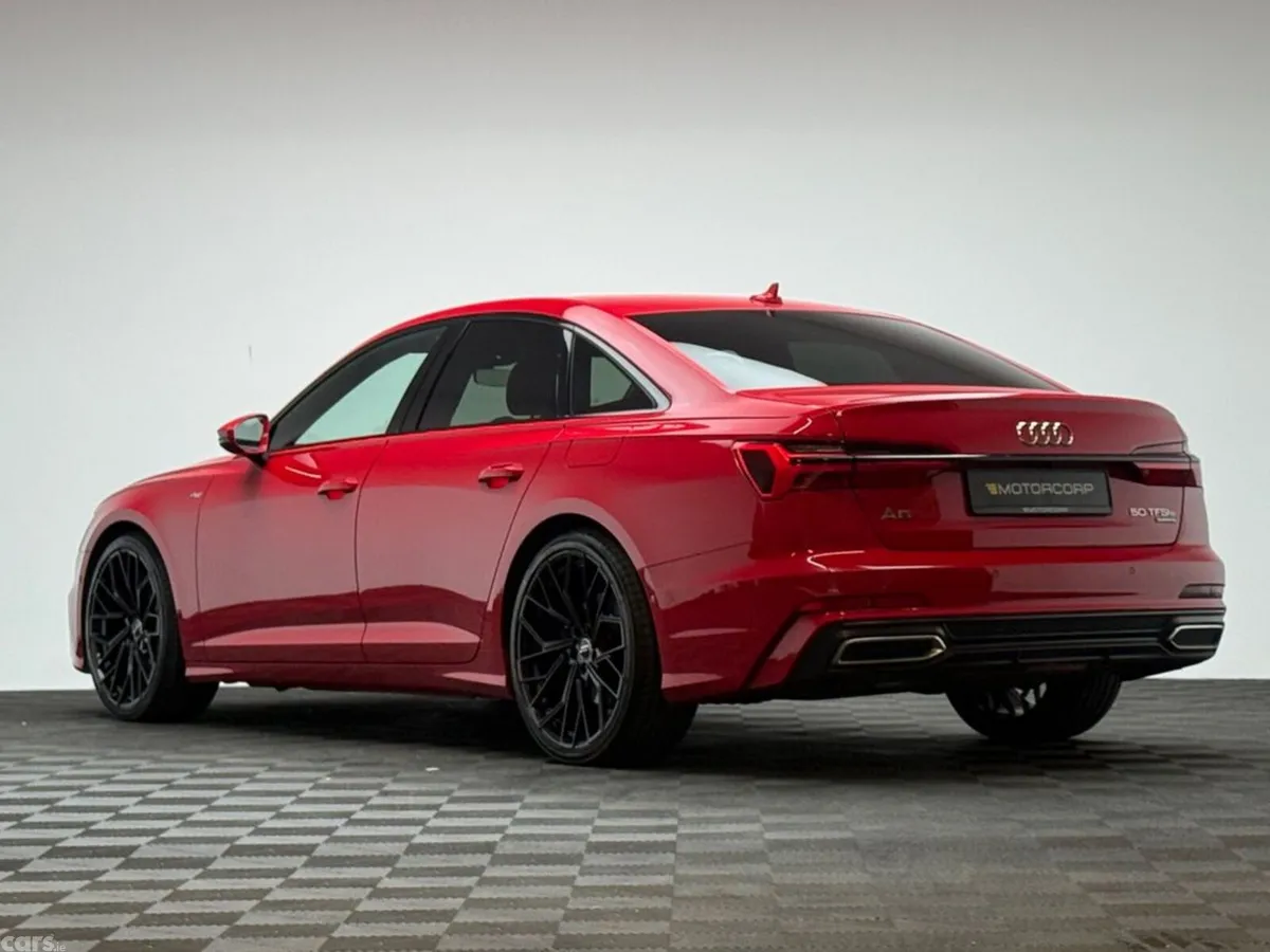 Audi A6 Saloon, Petrol Plug-in Hybrid, 2023, Red