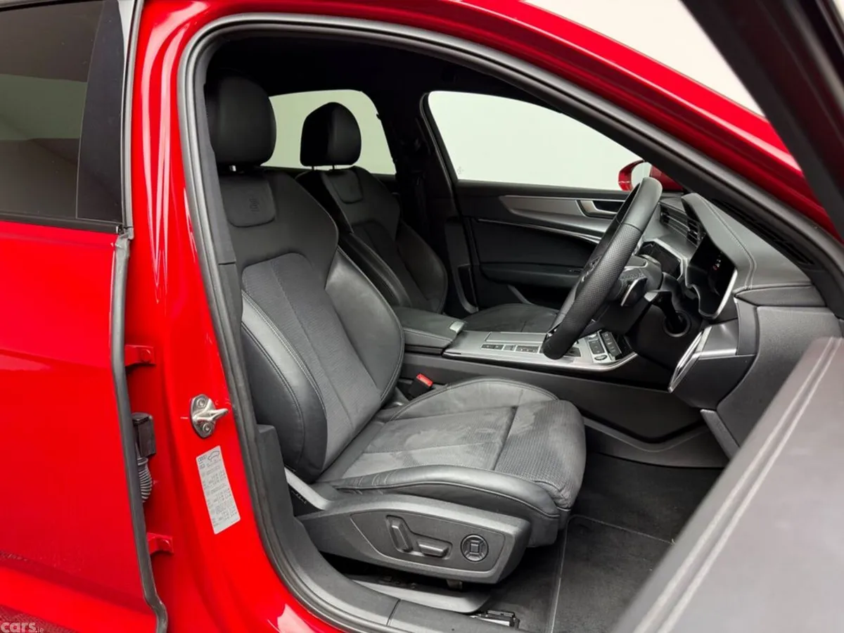 Audi A6 Saloon, Petrol Plug-in Hybrid, 2023, Red