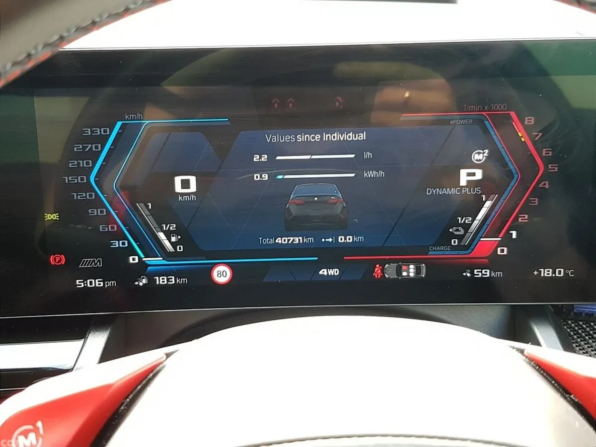 BMW M5 Saloon, Petrol Plug-in Hybrid, 2025, Grey