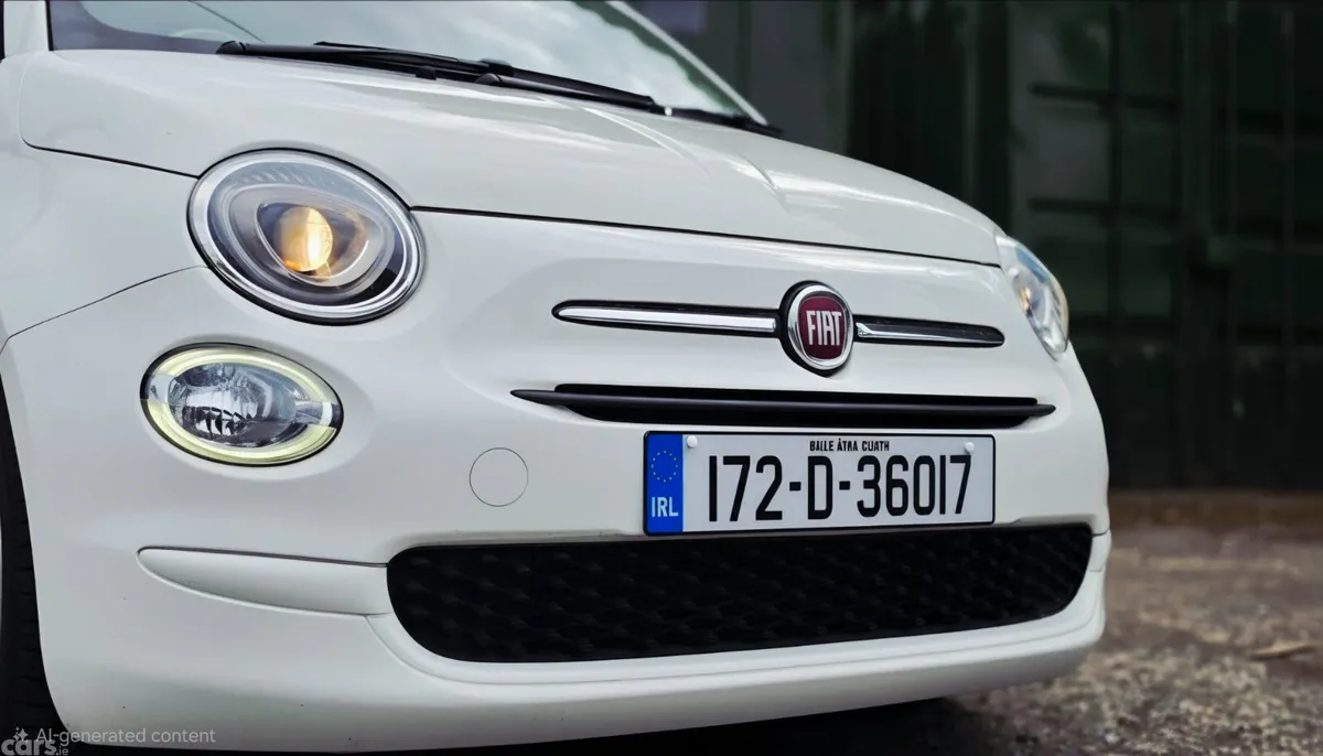 Fiat 500 Hatchback, Petrol, 2017, White