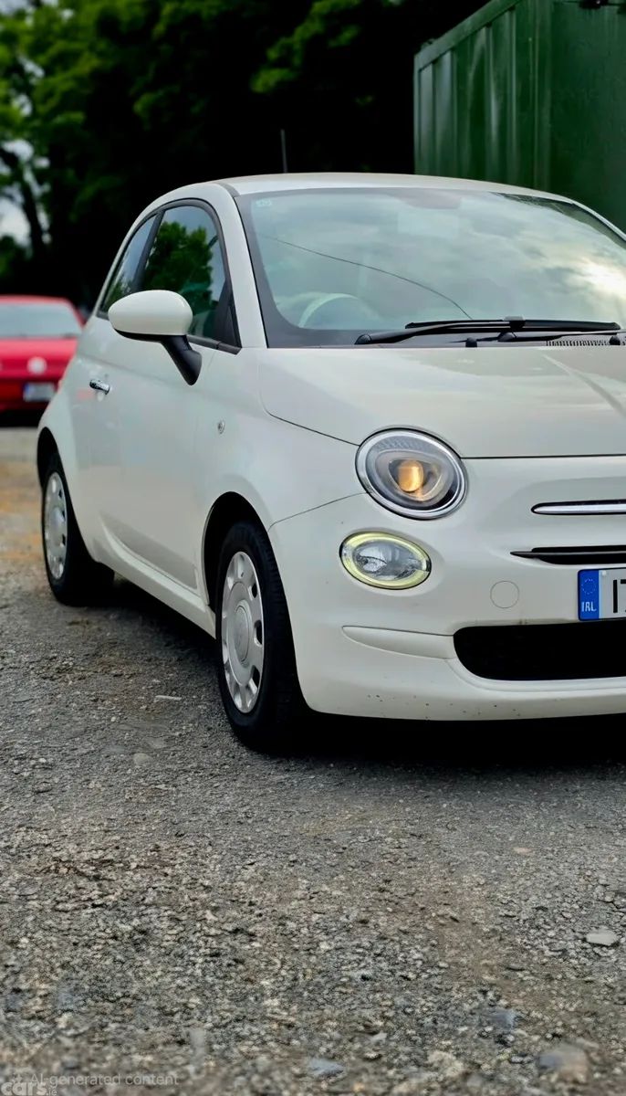 Fiat 500 Hatchback, Petrol, 2017, White