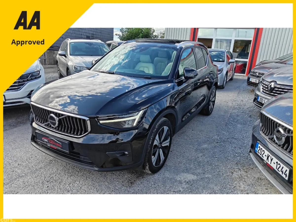 Volvo XC40 SUV, Petrol Plug-in Hybrid, 2022, Black