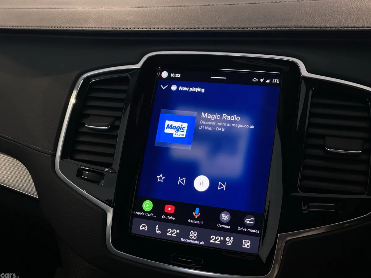 Volvo XC90 SUV, Diesel Hybrid, 2022, Black