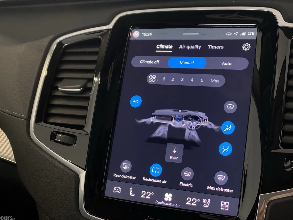 Volvo XC90 SUV, Diesel Hybrid, 2022, Black